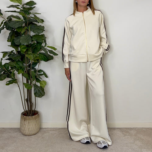 COORDINATO IN NEOPRENE A RIGHE