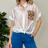 Camicia con paillets