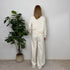COORDINATO IN NEOPRENE A RIGHE