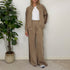 COORDINATO IN NEOPRENE A RIGHE