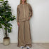 COORDINATO IN NEOPRENE A RIGHE