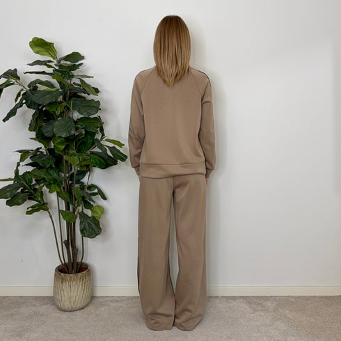 COORDINATO IN NEOPRENE A RIGHE