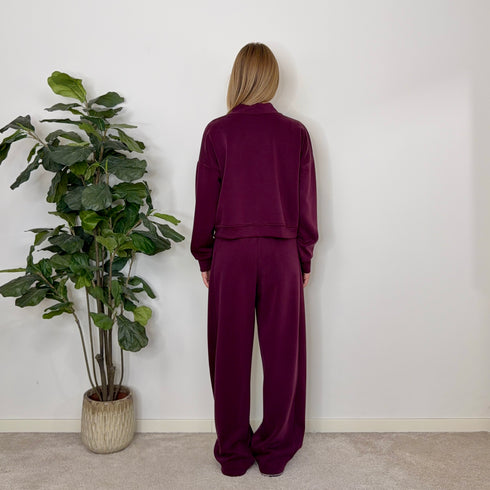 COORDINATO IN NEOPRENE CON BOTTONI