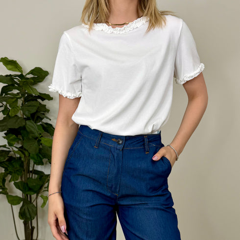 T-shirt Ruches