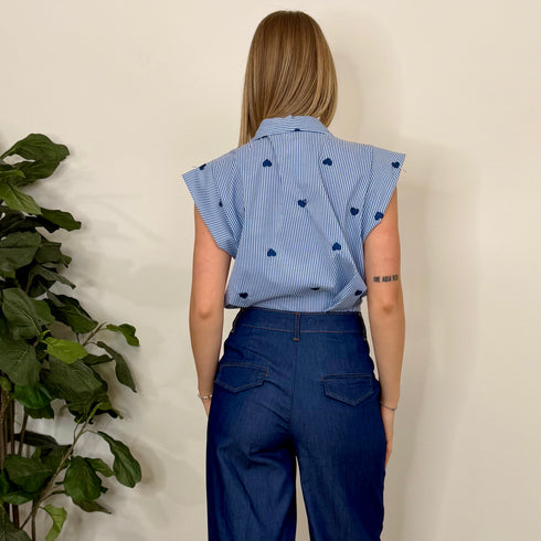 Camicia cuoricini