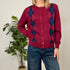 CARDIGAN CON ROMBI