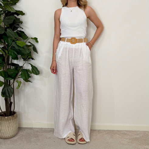 Pantalone in Lino