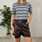 POLO IN MAGLIA A RIGHE