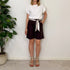Shorts in cotone mom fit