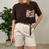 T-shirt con paillets