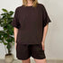 Coordinato in cotone garzato