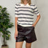 POLO IN MAGLIA A RIGHE
