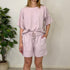Coordinato in cotone garzato