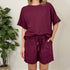 Coordinato in cotone garzato