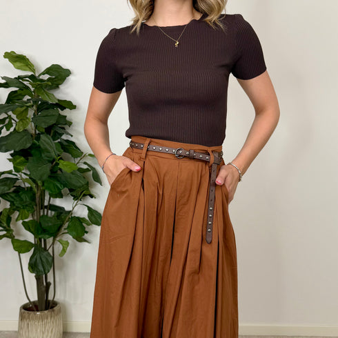 T-shirt in viscosa
