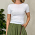 T-shirt in viscosa