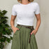 T-shirt in viscosa