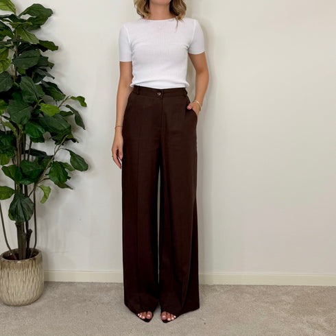 Pantalone sartoriale in viscosa