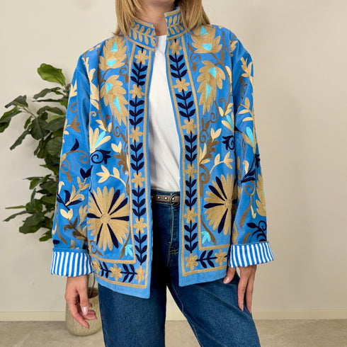 GIACCA SUZANI AZUL