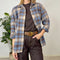 CAMICIA CHECK AZUL