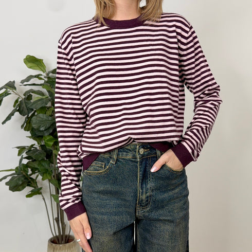 MAGLIA SOFT RIGHE ALTAMIRA