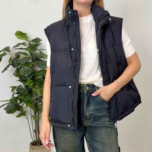GILET IMBOTTITO IN PIUMA