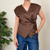 Blusa a portafoglio