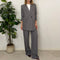 COMPLETO SARTORIALE GESSATO