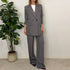 COMPLETO SARTORIALE GESSATO