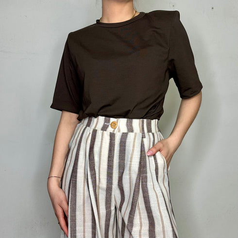 T-shirt spallina