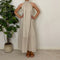 Abito halter in mussola