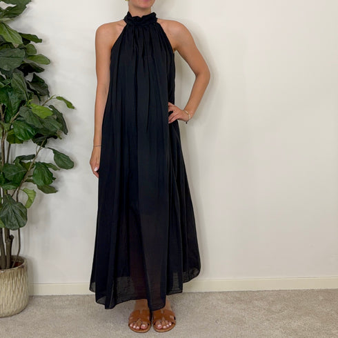 Abito halter in mussola
