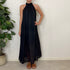 Abito halter in mussola