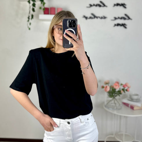 T-shirt spallina