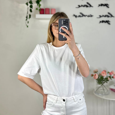 T-shirt spallina
